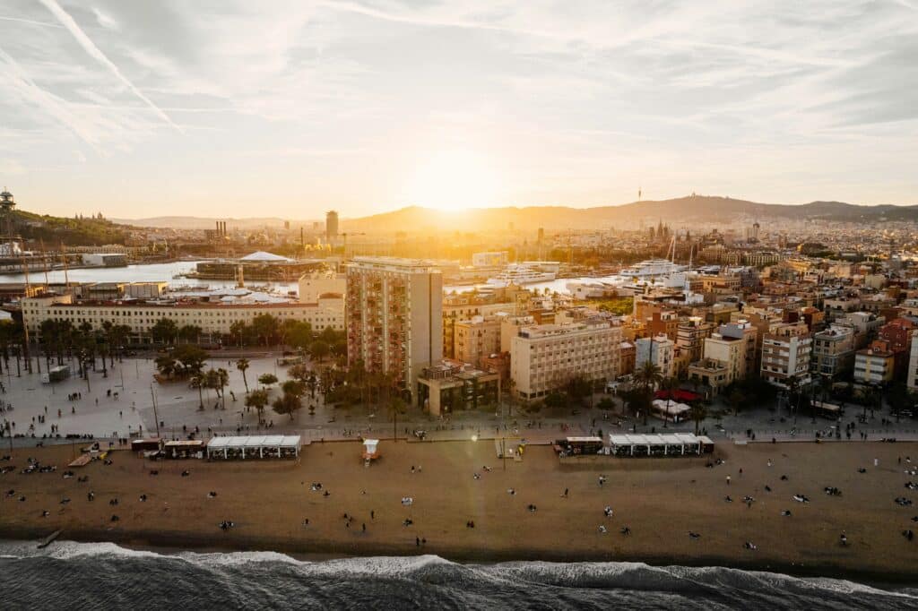 living in barcelona