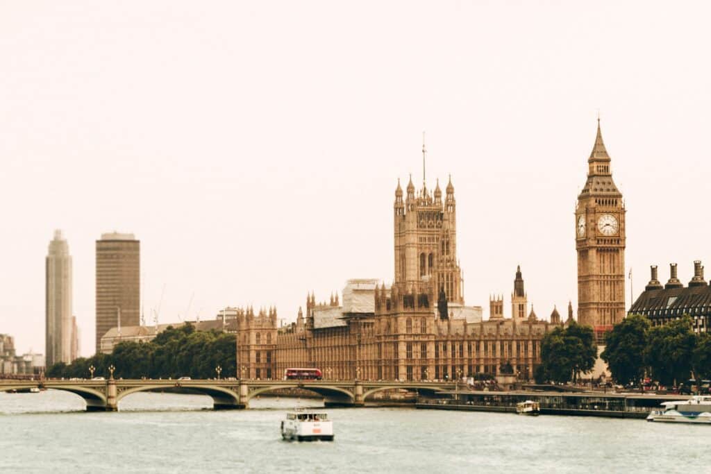 living in London